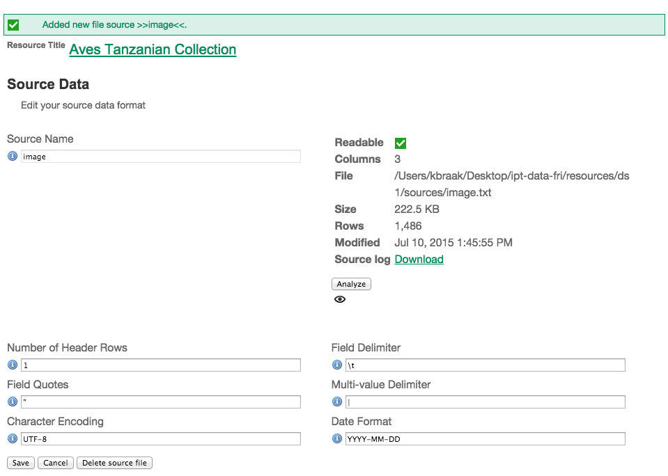 IPTManageResourceSourceDataFormat